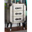 49.89cm W Metal Bedside Table