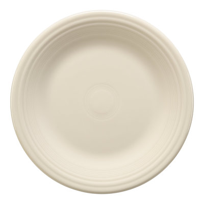 Assiette plate de 10 1/2 po avec rebord classique Fiesta Dinnerware