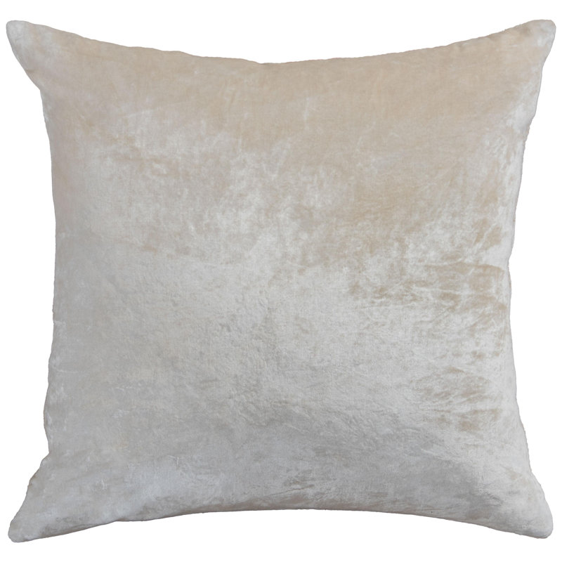 Down Filled Glam Accent Throw Pillow