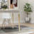Aleyda Pine Solid Wood Base Dining Table