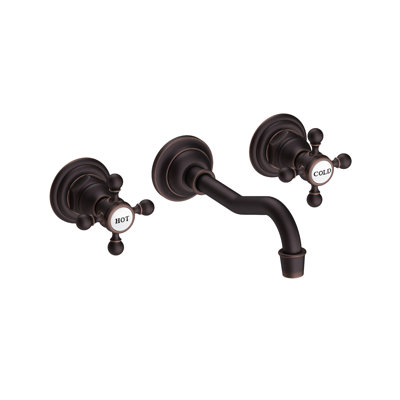Chesterfield Wall Mount Bathroom Faucet