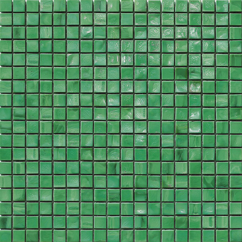 Emerald 3 5/8" x 5/8" Glass Mosaic