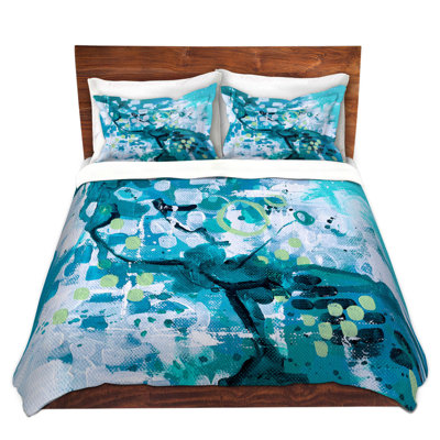 Ensemble de housse de couette DiaNoche en microfibre par Sue allemand - Turbulent Seas 4