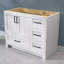 Base de meuble-lavabo simple en bois massif de 42 po seulement-105225406