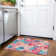 Machine Washable Indoor/Outdoor Claudian ACN1547 Salmon Rug