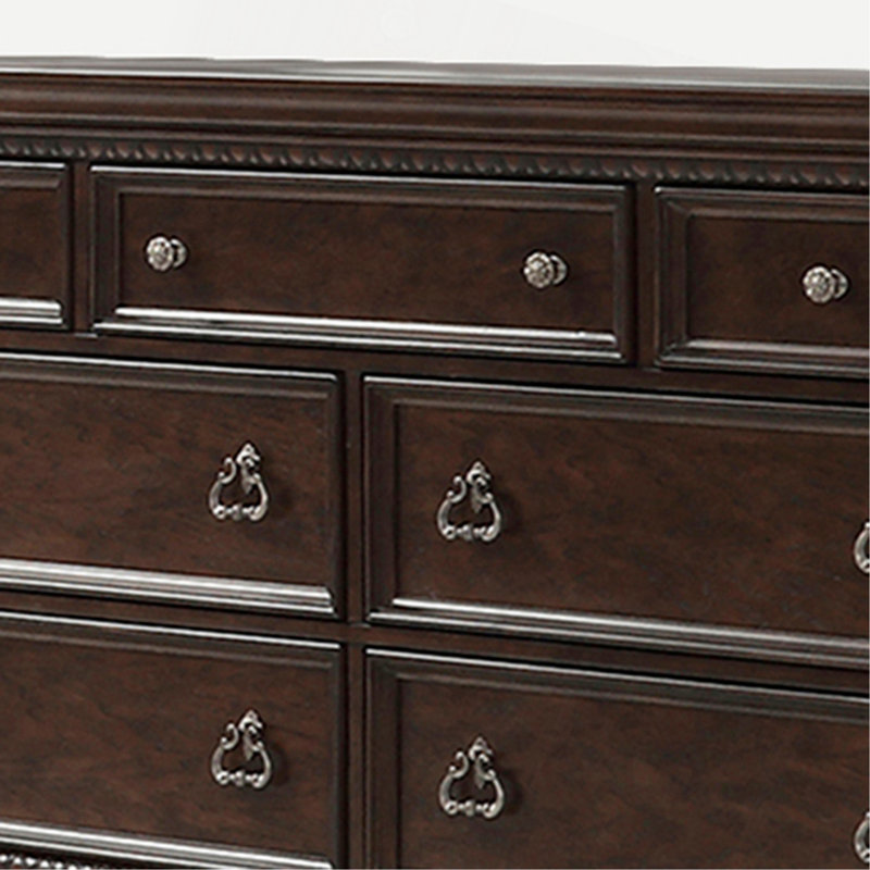Commode 7 tiroirs en acajou