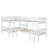 L-Shaped Bunk Bed With Ladder,Twin Size-Gray-2130838269