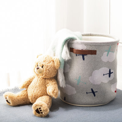 Fabric Laundry Basket with Handles