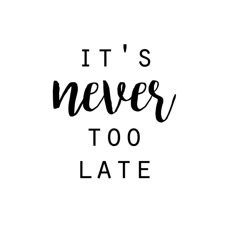 Quotable IV by Anna Hambly - Wrapped Canvas Print, 30cm H x 30cm W x 3.8cm D