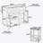 Farmhouse Kitchen Island with Drop Leaf and 2 Seatings, Kitchen Table Set with Storage Cabinet, Drawers, Door Shelves and Power Outlet-1260002075