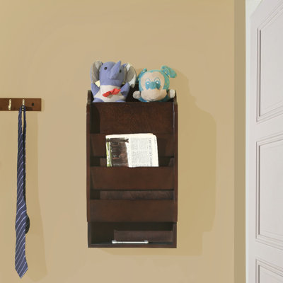 Solid Wood Wall Organizer