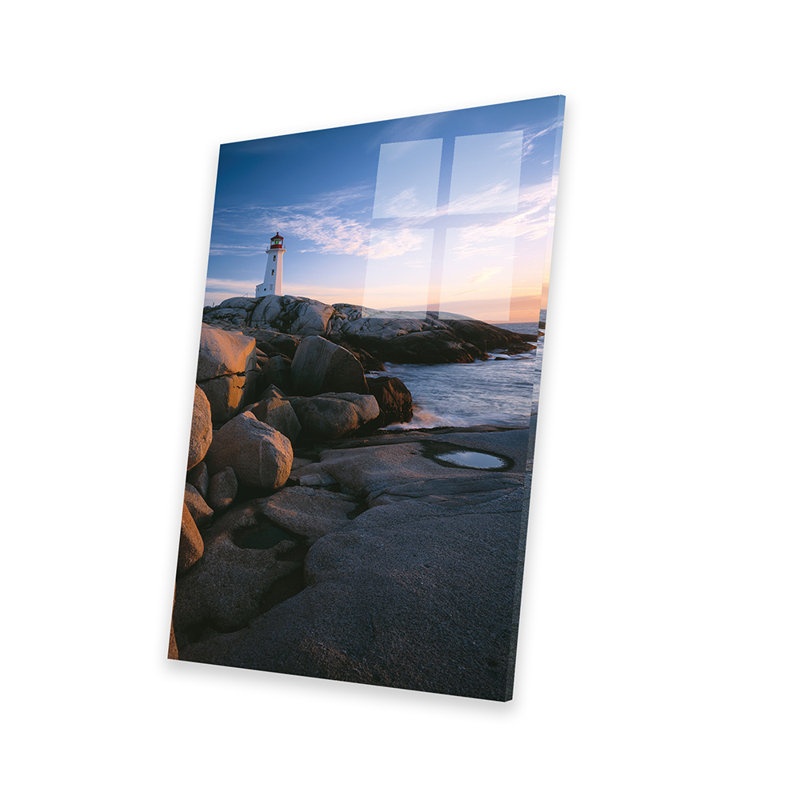 Phare de Peggys Point, Peggys Cove, région de Halifax, Nouvelle-Écosse, Canada par Panoramic Images - photographie non encadrée