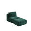 Canapé modulaire en mousse à mémoire de forme moderne, méridienne simple pour le salon, canapé modulaire Cloud pour animaux de compagnie, tissu en velours côtelé, repose-pieds mobile, aucun assemblage requis-1841075106