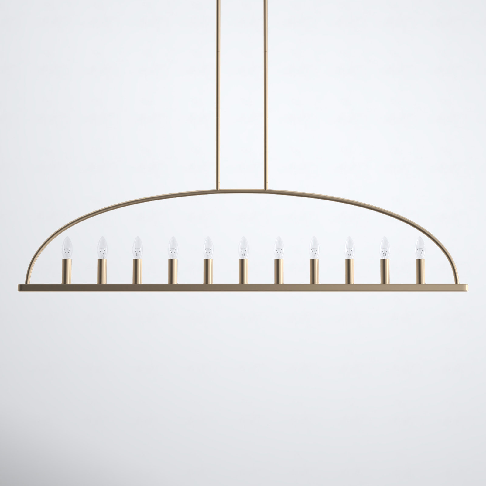 Roumel 11-Light Chandelier, Gold