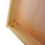 1776 planches cornhole étoile brun clair