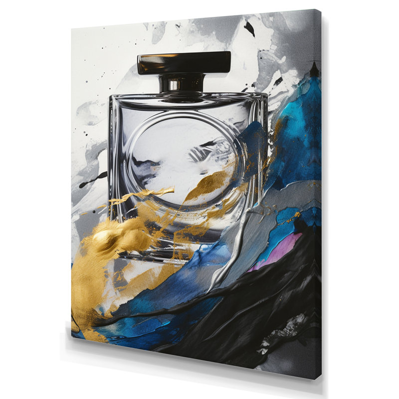 «The Essence Of Perfume III - Fashion Perfume», reproduction sur toile, H 32 po x l 16 po, Toile tendue