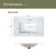 30" Bathroom Vanity With Sink Combination Set-707922177