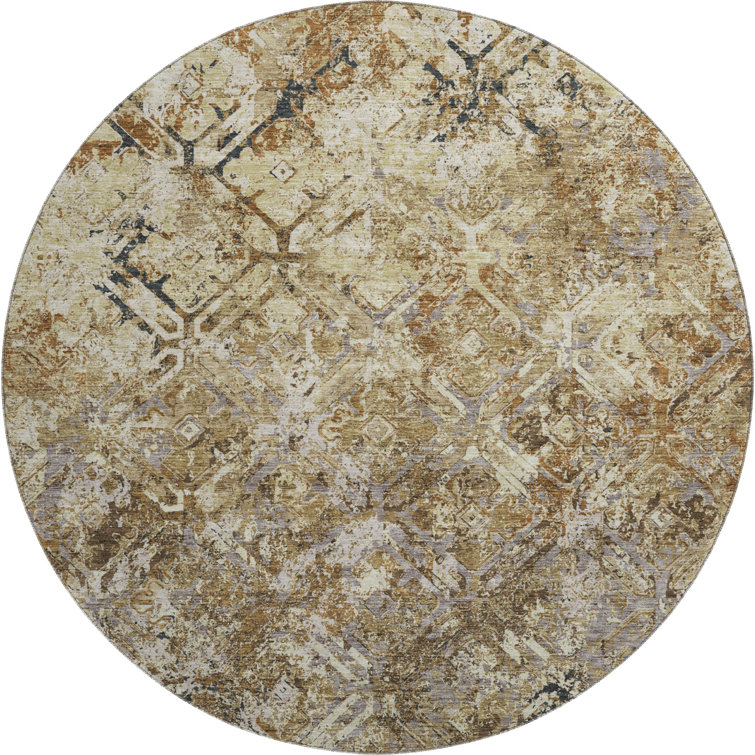 Premium Machine Washable Prisco Beige Rug