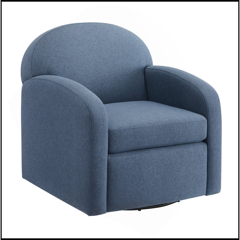 Chaise pivotante, Bleu