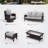 Nadilee Premium All-Weather Wicker - Person Patio Conversation Set with Cushions-907858013-907135642