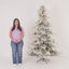 7.5' Lighted Artificial Fir Christmas Tree
