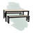 Reginald Rectangular Outdoor Dining Table Yes , 72 " W 36 " D-540929093-618118536