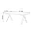 Bureau simple et multifonctionnel en bois de cerisier-169643894