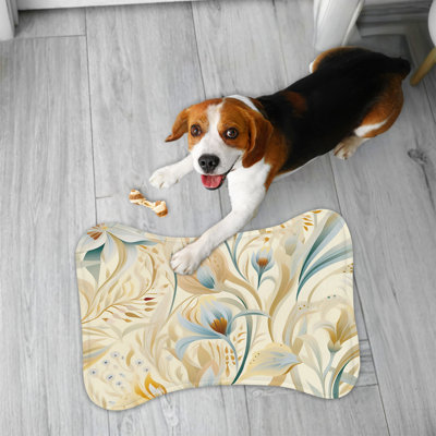 Earthy Florals - Tapis d'alimentation en os 1 pièce