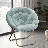 Foldable Round Saucer Chair Portable Papasan Chair Lounge Chair Accent Chair for Bedroom Living Room-1110185526-1110185521-1137783173