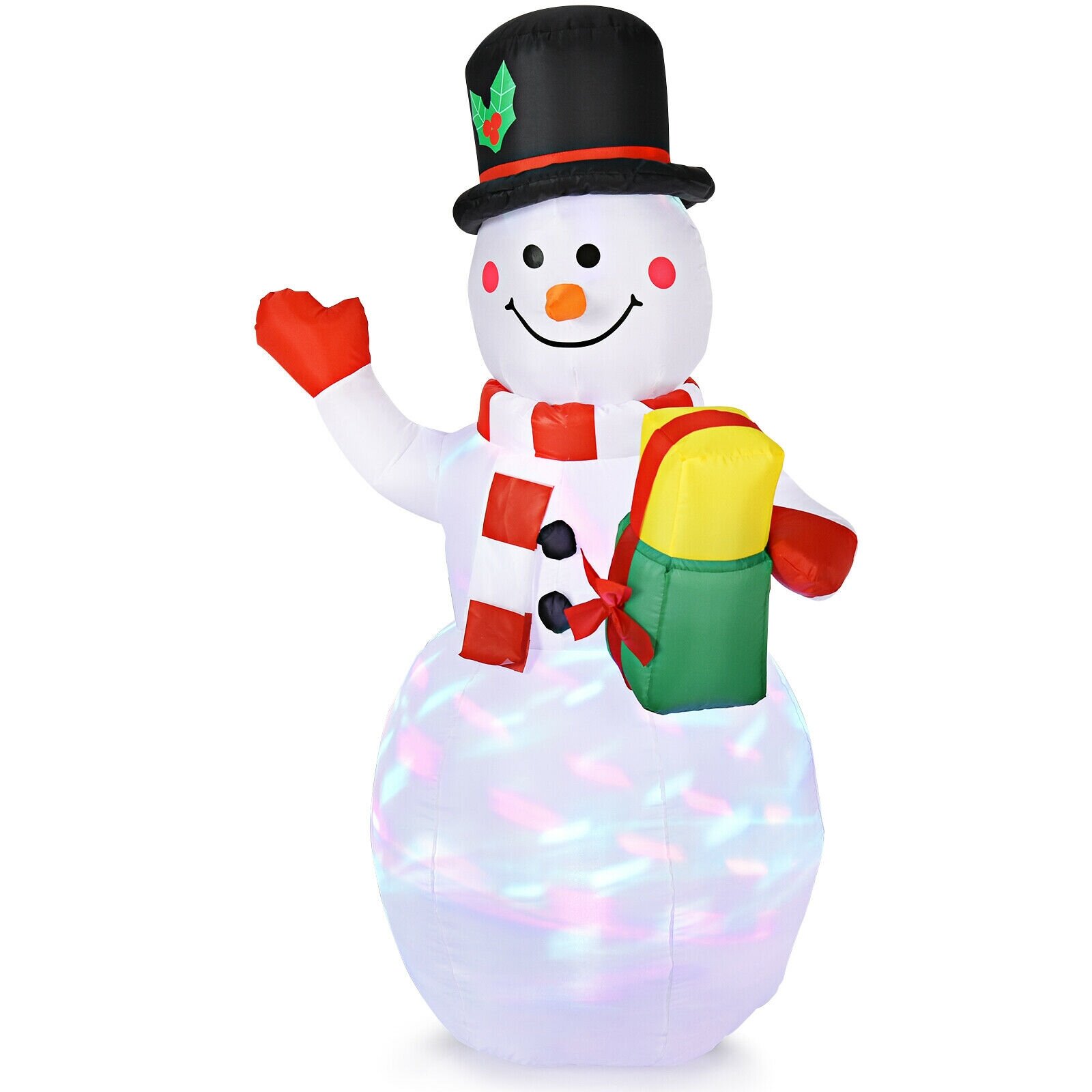 Repurposed Plastic Container Snowman - Organized 31