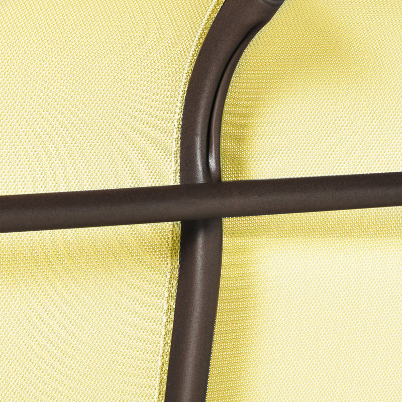 Banc oscillant d'extérieur pour 2 personnes Outsunny