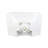 The Renovators Supply Inc. 22'' White Porcelain Rectangular Bathroom Sink with Overflow