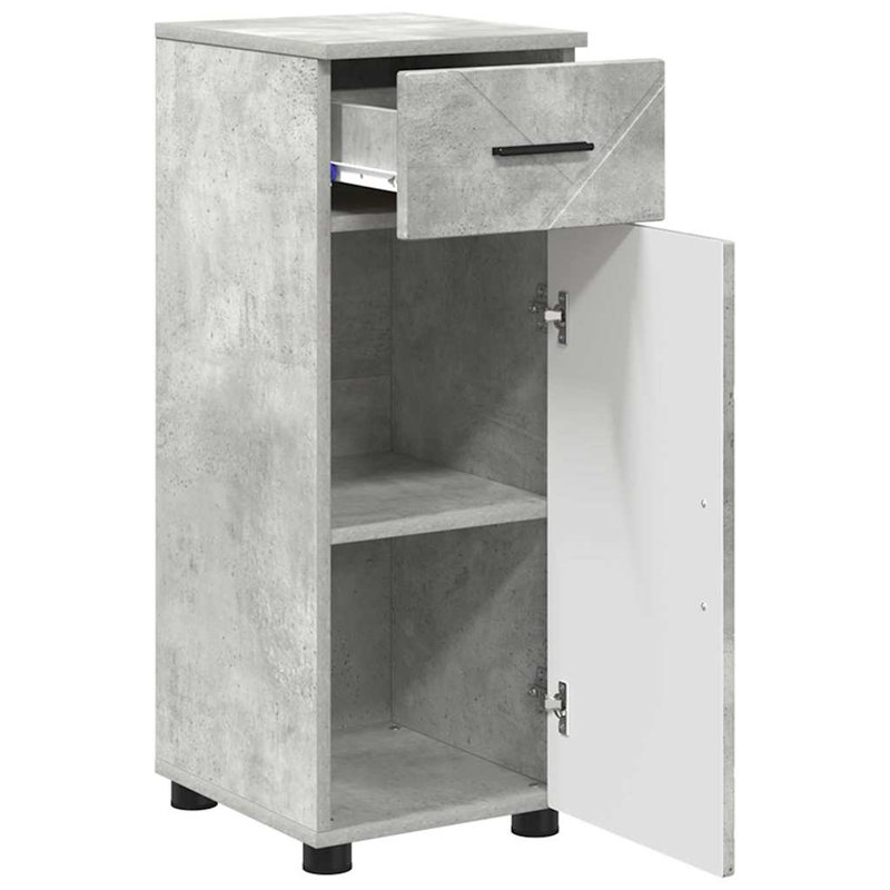 Bathroom Furniture Suite, Gray