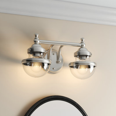 Éclairage pour salle de bain 2 lumières à intensité variable Liverman