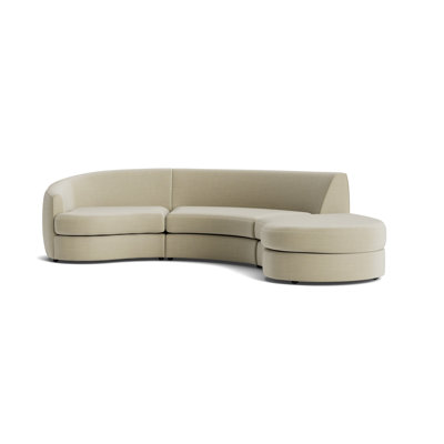 Giselle 3-Piece Left Arm Sectional