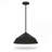 14" Diameter Integrated LED Black Pendant-1555309154