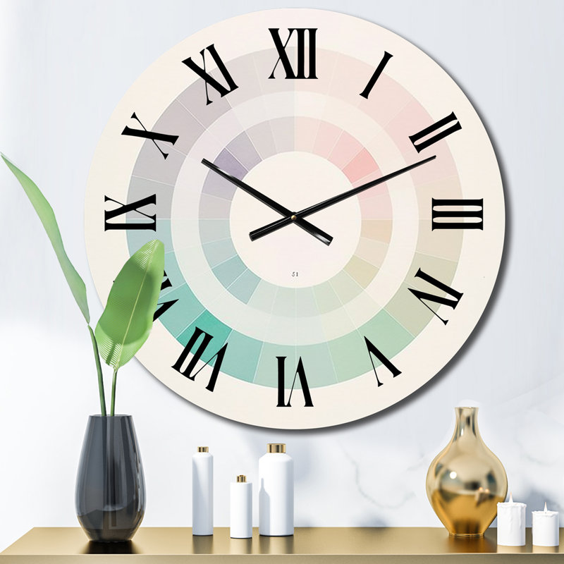 Horloge murale en métal, Petit