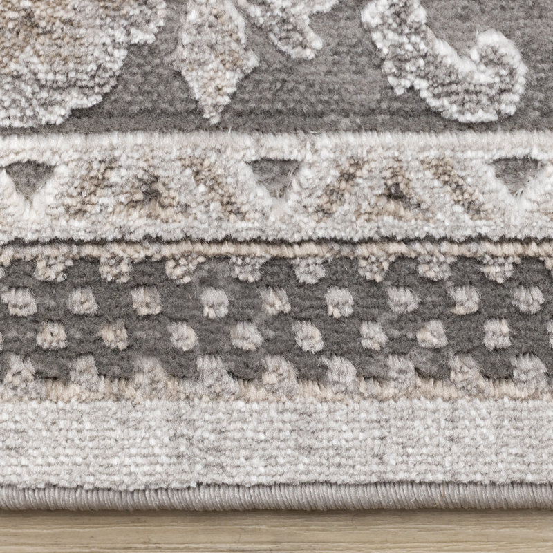 Tapis taupe Kymani, Rectangle 7 pi 10 po x 10 pi 6 po