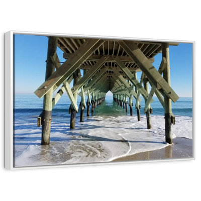 Under Wrightsville Beach Pier