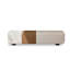 Banc de rangement rectangulaire en bois massif à deux tons pour chambre à coucher et salon Minimalist-760905343