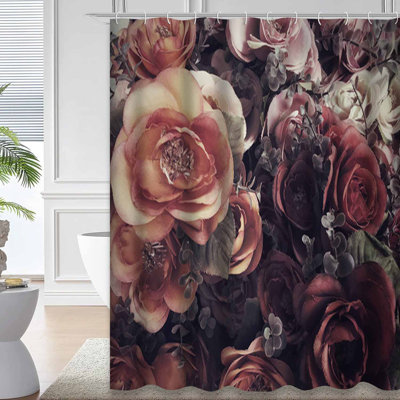 Vintage Roses Rose Beauty Bloom Bouquet Colorful Decoration with 12 Hooks