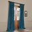 Iohannes Vintage Textured Faux Dupioni Rod Pocket Silk Blackout Curtains - Single Panel Drapes-1699217505-1642994167