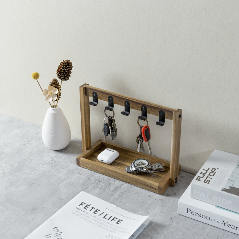 Acacia Wood Makeup Organiser