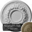 Médaillon de plafond Endurathane Odessa, DE 7 1/2 po x P 3 1/2 po x P 1 1/8 po (convient aux auvents jusqu'à 3 1/2 po), deux pièces-27779414