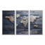 Rustic Route World Map I - Ensemble de décoration murale carte du monde-107741878-112025252