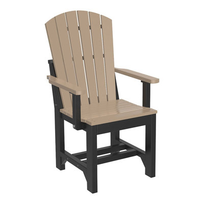 Chaise de patio à hauteur de bar adirondack Fauver