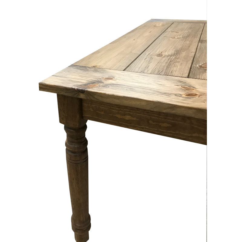 Pichardo Pine Solid Wood Dining Table, 30" H x 66" L x 34" W