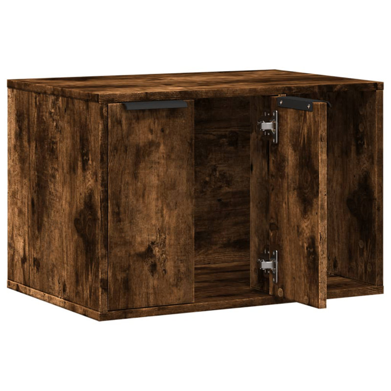 Engineered Wood Stocking Holder, Smoked Oak
