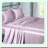 Lavender Bliss Queen Size Luxury Bed Sheet Set - Silky Soft Sheets with Deep Pocket Fitted Sheet, Flat Sheet, and Pillowcases for Ultimate Comfort