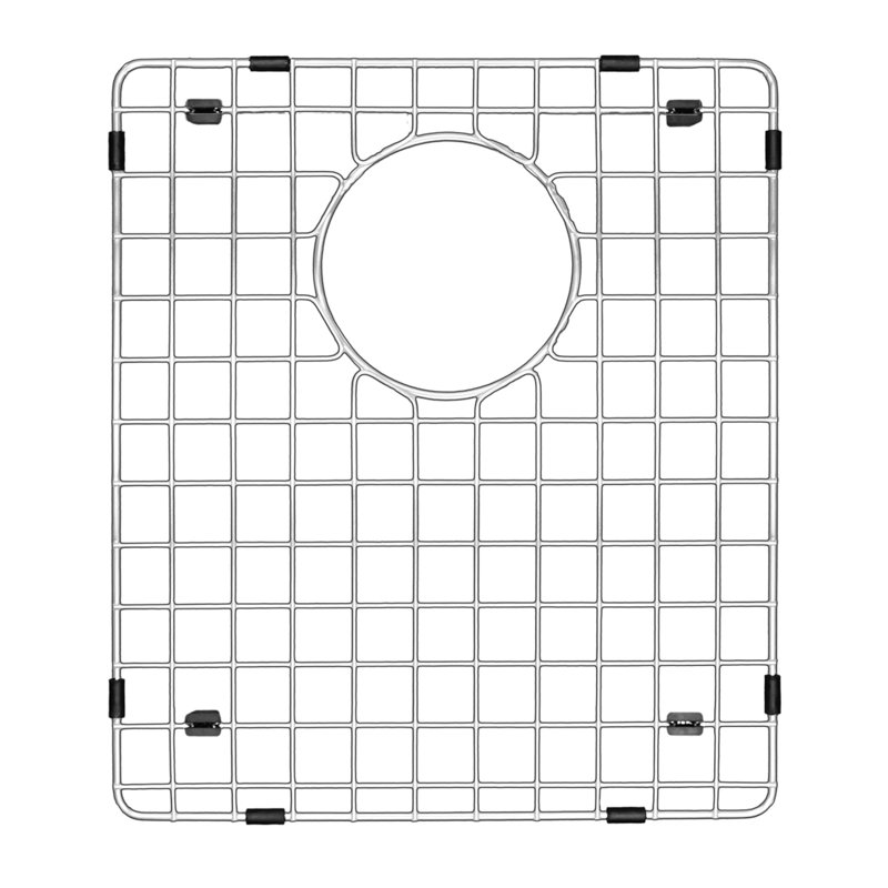 Karran 12-3/4 In. X 14-1/2 In. Stainless Steel Bottom Grid Fits Qt-720/Qu-720